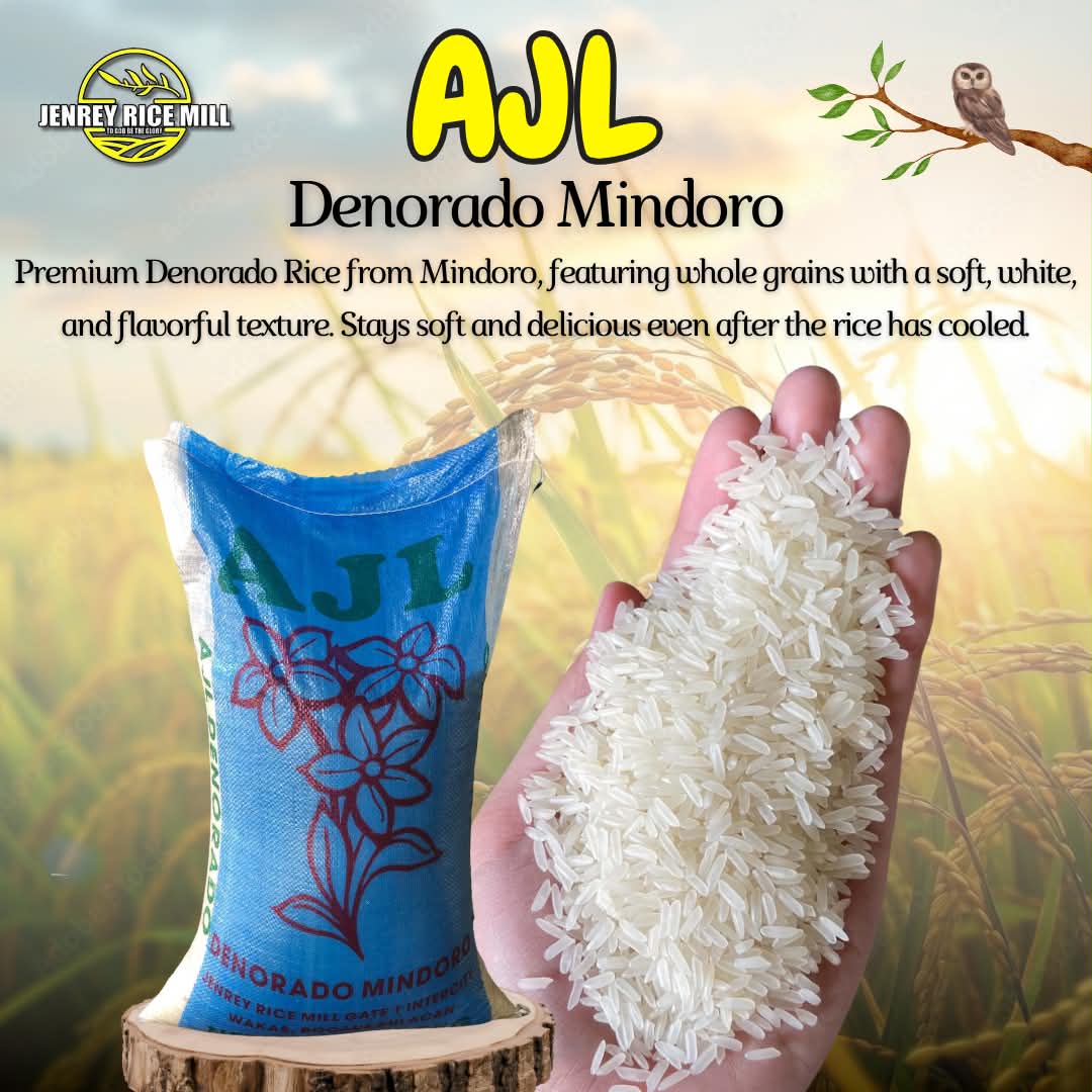 AJL Denorado Mindoro — JENREY RICEMILL best seller rice