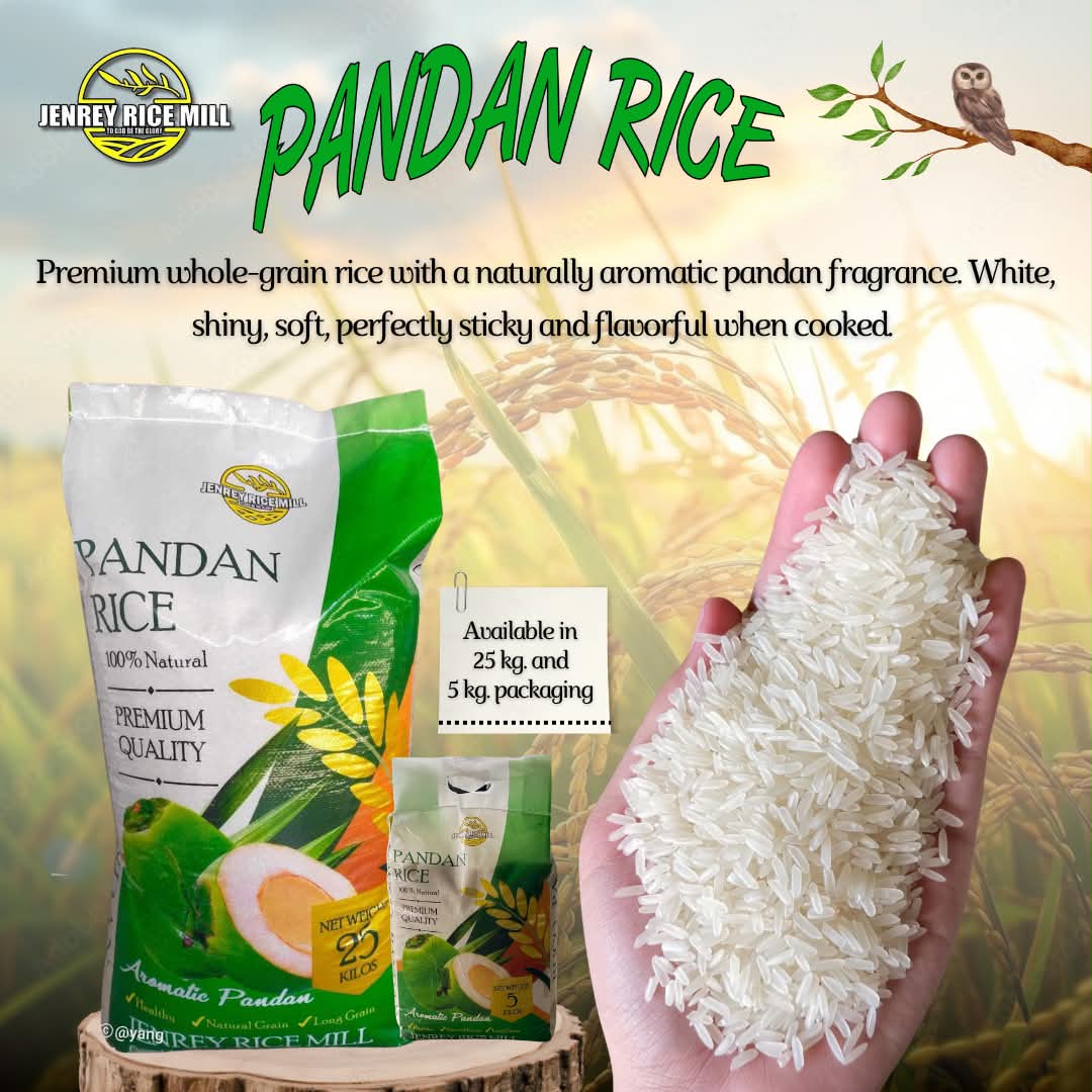 Pandan Rice — JENREY RICEMILL best seller rice
